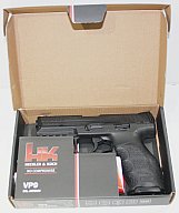 Heckler & Koch VP9 Schwarz - 4,5 mm Stahl BB Blowback Co2-Pistole (P18), Sammlung
