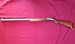 Älteres Unterhammer-Perkussionsgewehr - Cal. 44 mit deutschem Beschuss - Seltene Sammlerwaffe