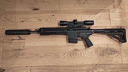 Burk BR10 (AR-10 Klon) 308 Win. 16“ Lauf mit verstellbarem Gasventil für SD