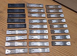 Ladestreifen für 7,65 Arg. Mauser (oder vergleichbarer Hülsenboden), 26 Stück