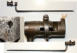 Tüllenbajonett, Klngenlänge 45,2 cm