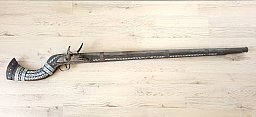 Vorderladergewehr Steinschloss- Gewehr Silberbüchse Donnerbüchse DEFEKT?!? DEKO - ANSCHAUEN!