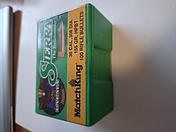 100 Stück Sierra Palma Match HPBT Geschosse Kal. 308 mit 155 grain #2156 Top OVP