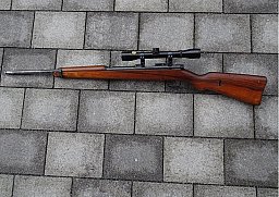 EL-Büchse, KK- Anschütz, Mod. 54, BW-Trainingsgewehr, Kal. .22lr