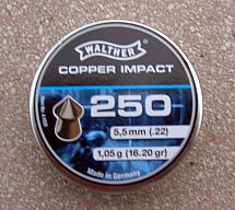 WALTHER - Copper Impact - CAL. 5,5 mm (.22)