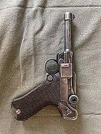 Pistole 08 Mauser 1940 VoPo nummerngleich