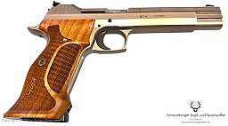 Rarität! Pistole, SIG Sauer, P210 Super Target, 6" Lauf, Kal. 9mmLuger, kaum geschossen, Bestzustand