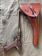 Pistole 08 lang DWM 1917