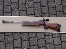 Achtung Sammler schönes Feinwerkbau 300 S Seitenspanner Match Luftgewehr mit F-Zeichen no 98 teile