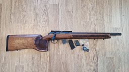 CZ457 MTR in .22lr LL 412,5mm