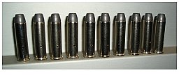 357 Magnum DEKOPATRONEN SAMMLUNG für AUSBILDUNG WAFFENSACHKUNDELEHRGÄNGE TOP ZUSTAND NR 6