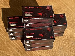 550 Schuss Geco 9mm Luger Vollmantel 8,0g 124gr.