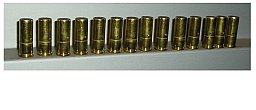 32 S&W Wadcutter DEKOPATRONEN SAMMLUNG für AUSBILDUNG WAFFENSACHKUNDELEHRGÄNGE TOP ZUSTAND NR 11