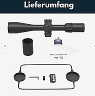 Vector Optics SCFF-65 Tauron 4-24x50FFP Gen II - für 21 mm Picatinny - 25 Jahre Garantie