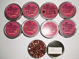 895 Patronen 4mm M20