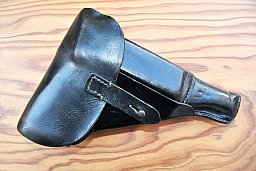P.38 Holster softshell, dkk 1944, mit Magazin