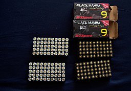 200 Schuss 9 mm P.A.K Pobjeda, Black Mamba. Absolut Laut!