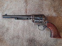 Original Colt Frontier Single Action 9mm Knall, Vollstahl, 7,5 Zoll
