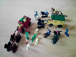 Konvolut Cowboys und Kutschen