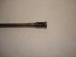 Putzstock vermutlich Vorderlader