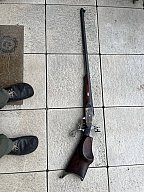 Feuerstutzen/ Scheibenbüchse Kal. 8,15 x 46 R