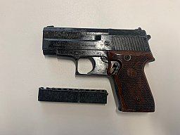 Röhm RG600 SRS Waffe, .22 lang Knall, PTB 348