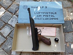 Luftpistole LP3 Rarität