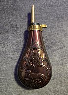 Pedersoli Pulverflasche Schwarzpulver .44 Kaliber Vorderlader