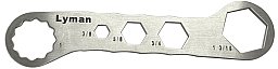 Lyman #7631250 BRASS SMITH DIE WRENCH | Universal Schlüssel für alle LYMAN / Dillon Matrizen Muttern