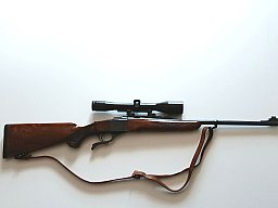 Ruger Nr.1. Blockbüchse Kal .243 Win mit ZF