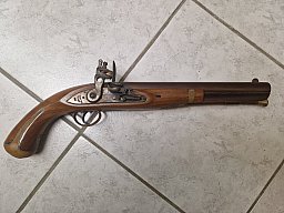 Steinschlosspistole Pedersoli Harpers Ferry Kaliber .58