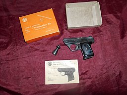 TOP HS Pistole Mod.5A 8mm Knall PTB100 in Karton mit Zubehör TOP