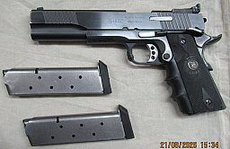 Pistole .45 ACP, 6 Zoll Krappmann Custom Peters Stahl