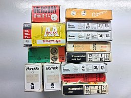 Konvolut 153 Schuss Kal. 12/70 & 12/67,5 Rottweil Brenneke, Waidmannsheil, Winchester