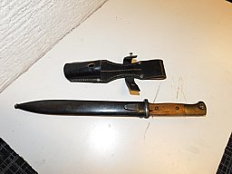 Deutsches Bajonett S 84/98 nummerngleich mit Koppelschuh neuwertig