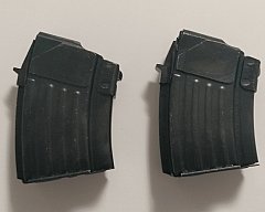2x AK Magazin 7,62x39, 10 Schuss, Cugir, Zastava Kalaschnikow AK 47, AK 103