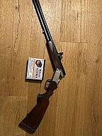 Blaser Bockbüchsflinte BBF 12/70 .30-06 Handspanner inkl. Burris FastFire 4 Rotpunktvisier