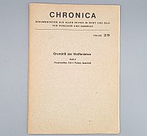 Chronica 29 – Grundriß der Waffenlehre Heft 2