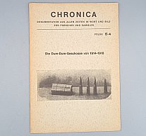 Chronica 54 – Die Dum-Dum-Geschosse 1914–1918