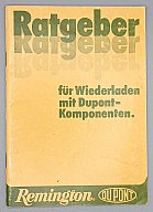 Ratgeber für Wiederladen mit Dupont-Komponenten