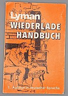 Lyman Wiederlade-Handbuch – 1. deutsche Auflage