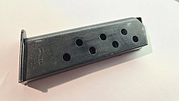 1 Magazin für Pistole Walther PP 7,65mm guter Zustand!