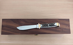NEU Hirschhorn Jagdnicker Jagdmesser Waidmesser vom Waidbesteck