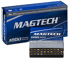 Magtech Zündhütchen Large Pistol 2½ – 1.000 Stück – Inklusive Versand