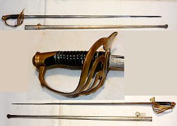 französischer Degen, um 1900