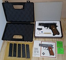 Schreckschusspistole Erma EGP 45 PTB-Nr. 297 8mm P.A.Knall mit Zubehör RAR!