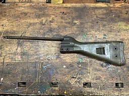 orig. BW HK G3 Hinterschaft oliv Kunststoff gebraucht