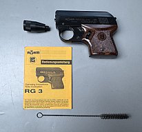 Original Röhm RG 3 Kal. 6 mm Flobert Platz PTB 33 Germany!