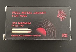 Munition Geco 357 Magnum 250 Patronen
