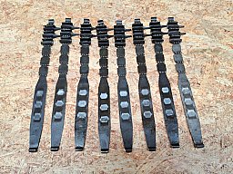 7 Stück MG34 MG43 Einfädler Einführstücke unterschiedlich codiert alle original